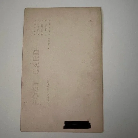 ANTIQUE Early 1900s African American Man Photo Card Very Unique - Picture 3 of 3